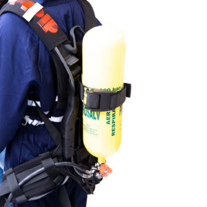 Aparat de respirat izolant, autonom cu aer comprimat echipat cu butelie de otel de 6L